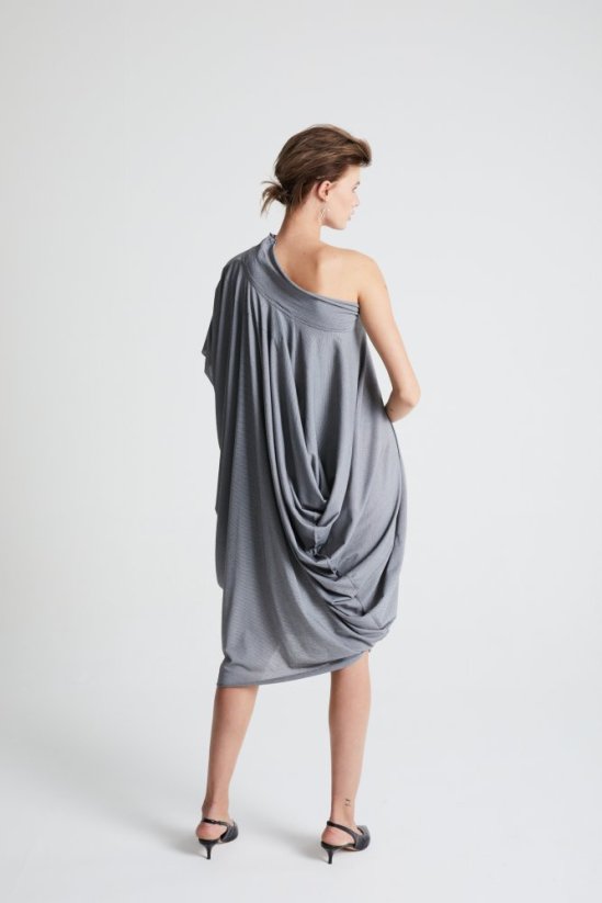 šaty BEAUTY - Barva: Grey steel, Velikost: UNI