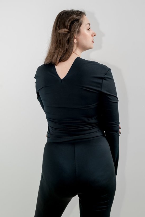 leggings SENSE - Colour: Black soft, Size: 44