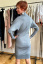 dress Inoo - Colour: Blue melange, Size: 42