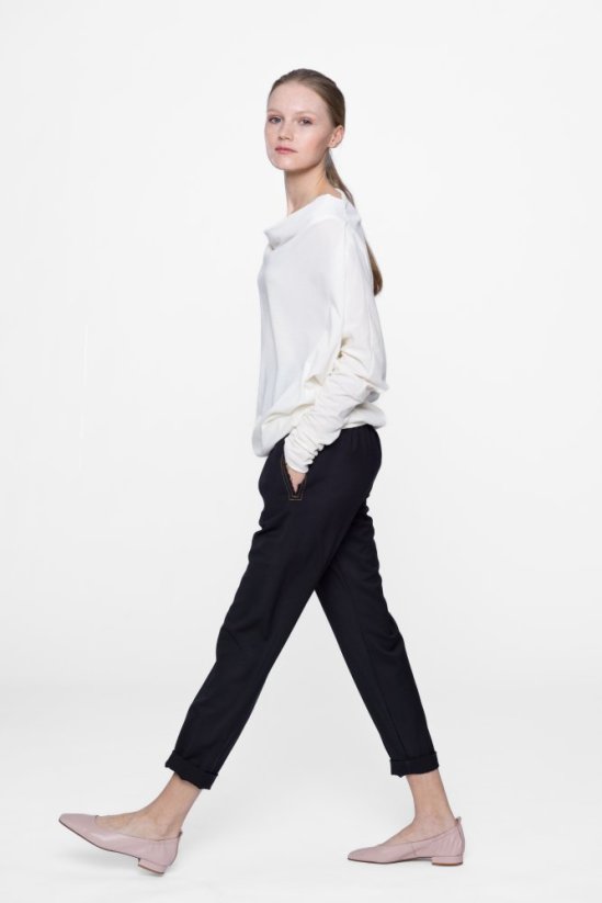 pants DÉE - Colour: Black soft, Size: 42