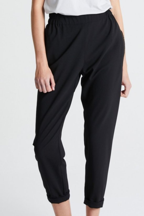 kalhoty DÉE - Barva: Black soft, Velikost: 44