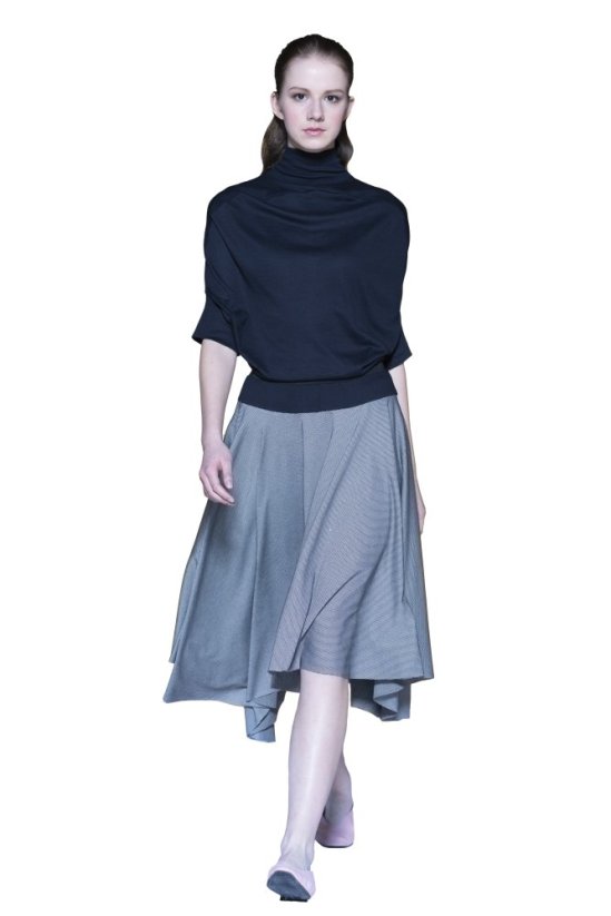 skirt BERU PLUS - Colour: Beige, Size: 44