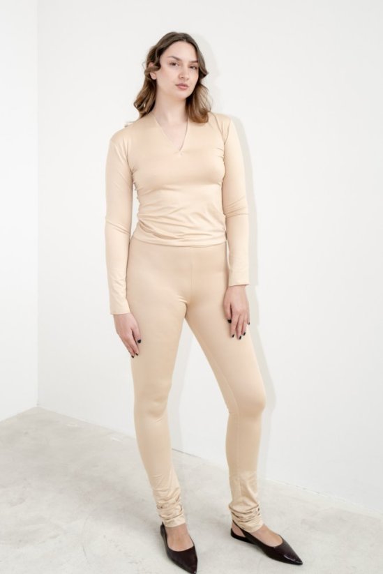 leggings SENSE - Colour: Black soft, Size: 44