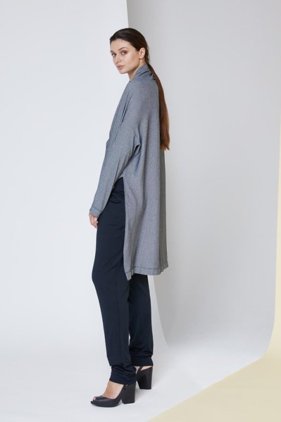 Pulover LINE - Barva: Blue melange