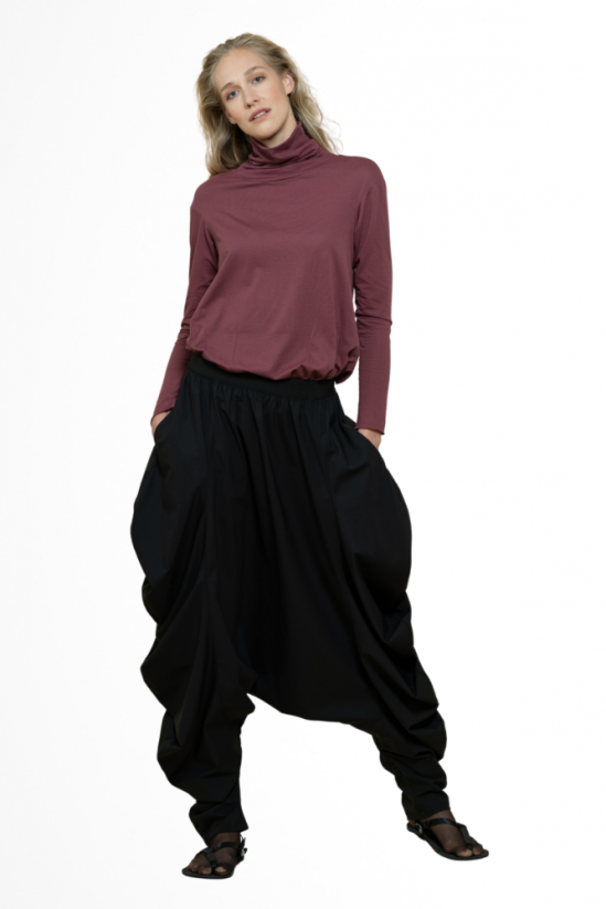 pants COMFORT - Colour: Black soft, Size: 38