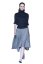 skirt BERU PLUS - Colour: Beige, Size: 44