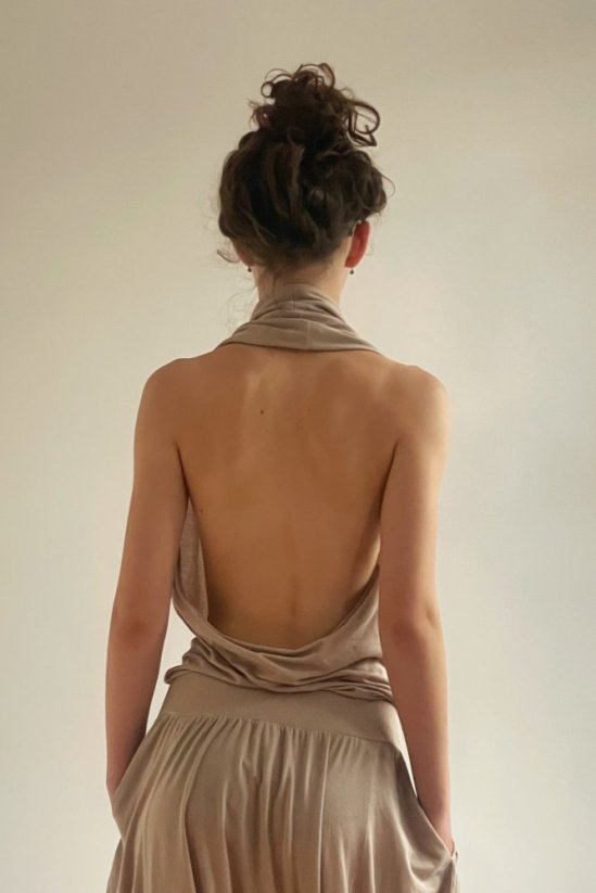 overal CREAM - Barva: Grey steel melange, Velikost: L/XL