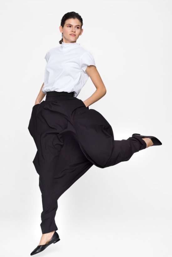 pants COMFORT - Colour: Black soft, Size: 38