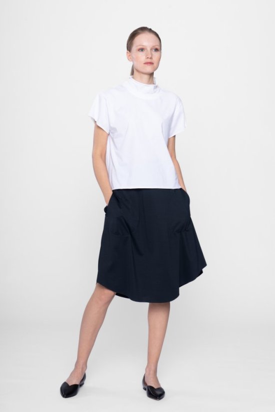 skirt STANN ROUND - Colour: Black soft, Size: 40